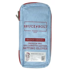 Bruce Bolt – BADER Series Youth Long Cuff Batting Gloves | BADER WHITE -Baseball Uniforms Sales Store Bader WH long 2 1