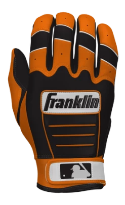 Franklin Custom CFX Pro Batting Gloves – Adult – Orange/Black