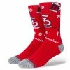 Stance – ST. LOUIS CARDINALS LANDMARK CREW SOCKS -Baseball Uniforms Sales Store Cards Land 1