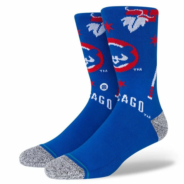 Stance – CHICAGO CUBS LANDMARK CREW SOCKS 3 Stance – CHICAGO CUBS LANDMARK CREW SOCKS