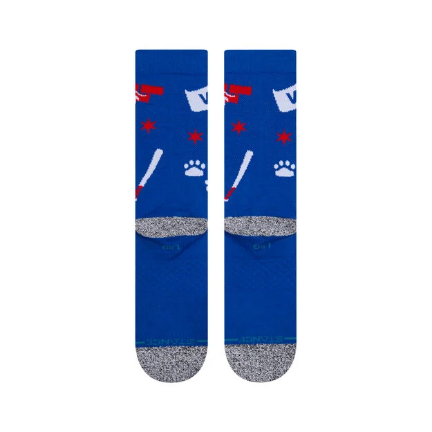 Stance – CHICAGO CUBS LANDMARK CREW SOCKS 5 Stance – CHICAGO CUBS LANDMARK CREW SOCKS - Image 3