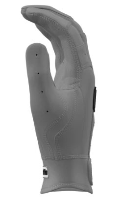 Franklin Custom CFX Pro Batting Gloves – Adult – Grey -Baseball Uniforms Sales Store Grey 3