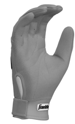Franklin Custom CFX Pro Batting Gloves – Adult – Grey -Baseball Uniforms Sales Store Grey 4