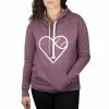 Baseballism – Heart Seams Hoodie (Women’s) -Baseball Uniforms Sales Store HeartSeamsHoodie 1