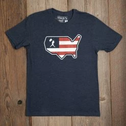 Baseballism Heartbeat Men’s T-Shirt -Baseball Uniforms Sales Store HeartbeatofAmerica 6