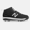 New Balance 3000v5 Youth Molded Cleats – Black/White (J3000BK5) -Baseball Uniforms Sales Store J3000BK5 1