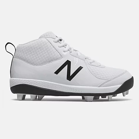 New Balance 3000v5 Youth Molded Cleats – White (J3000SW5) 3 New Balance 3000v5 Youth Molded Cleats – White (J3000SW5)