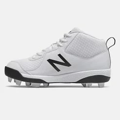 New Balance 3000v5 Youth Molded Cleats – White (J3000SW5) 8 New Balance 3000v5 Youth Molded Cleats – White (J3000SW5) -Baseball Uniforms Sales Store J3000SW5 3