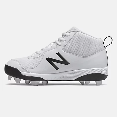 New Balance 3000v5 Youth Molded Cleats – White (J3000SW5) 5 New Balance 3000v5 Youth Molded Cleats – White (J3000SW5) - Image 3