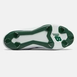 New Balance – White/Green Low-Cut L3000v5 Metal Spikes (L3000OA5) -Baseball Uniforms Sales Store L3000OA5 4