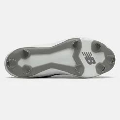 New Balance – Grey/White Low-Cut L3000v5 Metal Spikes (L3000TG5) -Baseball Uniforms Sales Store L3000TG5 4