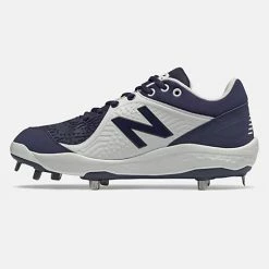 New Balance – Navy/White Low-Cut L3000v5 Metal Spikes (L3000TN5) -Baseball Uniforms Sales Store L3000TN5 3