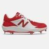New Balance – Red/White Low-Cut L3000v5 Metal Spikes (L3000TR5) 1 New Balance – Red/White Low-Cut L3000v5 Metal Spikes (L3000TR5) -Baseball Uniforms Sales Store L3000TR5 1