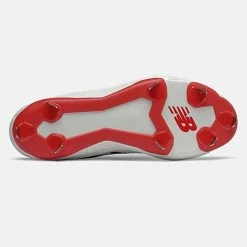 New Balance – Red/White Low-Cut L3000v5 Metal Spikes (L3000TR5) -Baseball Uniforms Sales Store L3000TR5 4