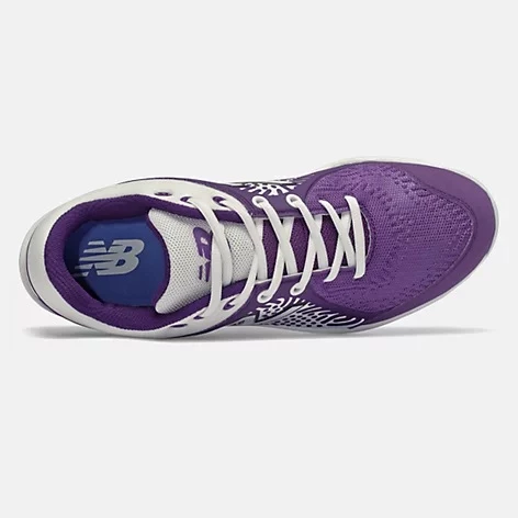 New Balance – White/Purple Low-Cut L3000v5 Metal Spikes (L3000WP5) 4 New Balance – White/Purple Low-Cut L3000v5 Metal Spikes (L3000WP5) - Image 2
