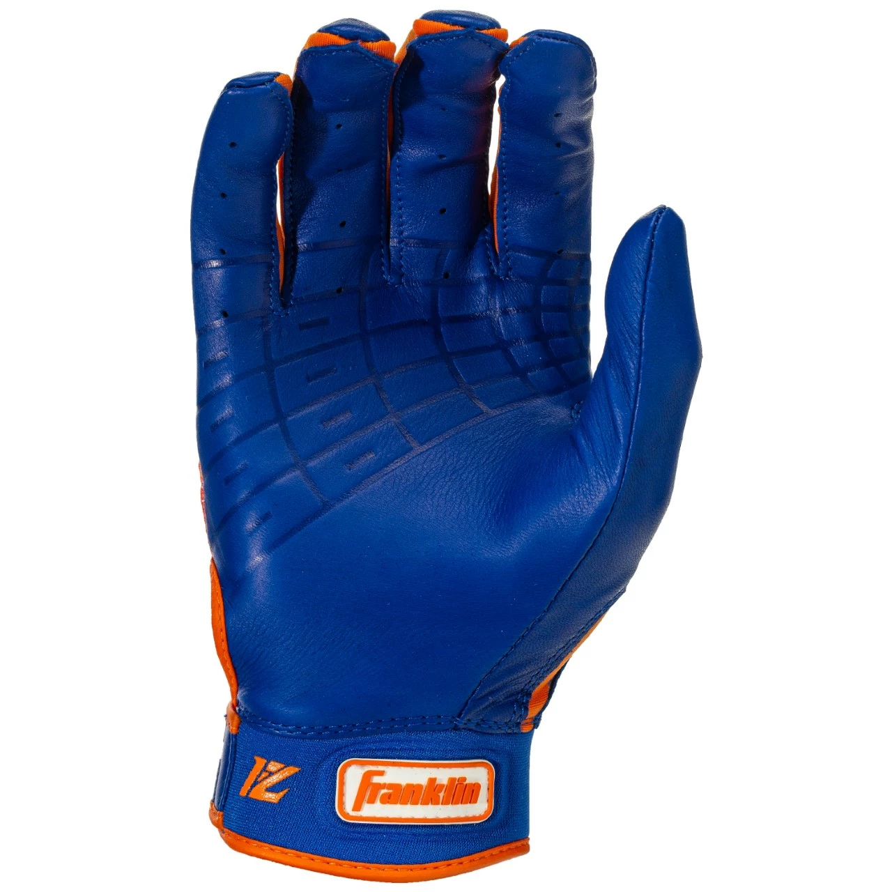 Franklin LINDOR Pro Classic Batting Gloves – Adult – Royal/Floral 4 Franklin LINDOR Pro Classic Batting Gloves – Adult – Royal/Floral - Image 2