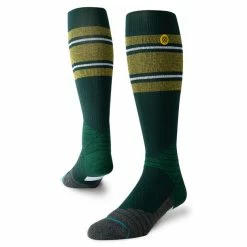 Stance – Diamond Pro OTC Stripe Socks -Baseball Uniforms Sales Store OTC Stripe Green Gold