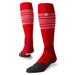 Stance – Diamond Pro OTC Stripe Socks -Baseball Uniforms Sales Store OTC Stripe Red White