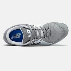 New Balance – Men’s Grey/White 3000v5 Fresh Foam Molded Cleat (PL3000G5) -Baseball Uniforms Sales Store PL3000G5 2