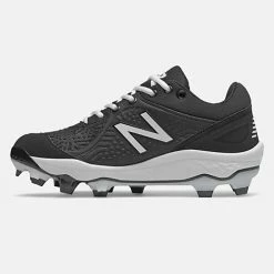 New Balance – Men’s Black/White 3000v5 Fresh Foam Molded Cleat (PL3000K5) -Baseball Uniforms Sales Store PL3000K5 3