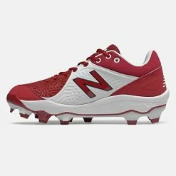 New Balance – Men’s Maroon/White 3000v5 Fresh Foam Molded Cleat (PL3000M5) -Baseball Uniforms Sales Store PL3000M5 3