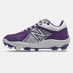 New Balance – Men’s White/Purple 3000v5 Fresh Foam Molded Cleat (PL3000P5) -Baseball Uniforms Sales Store PL3000P5 3