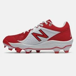 New Balance – Men’s Red/White 3000v5 Fresh Foam Molded Cleat (PL3000R5) -Baseball Uniforms Sales Store PL3000R5 3