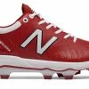 New Balance 4040v5 Adult Molded Cleats – Maroon/White (PL4040M5) 1 New Balance 4040v5 Adult Molded Cleats – Maroon/White (PL4040M5) -Baseball Uniforms Sales Store PL4040M5 1