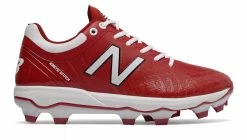 New Balance 4040v5 Adult Molded Cleats – Maroon/White (PL4040M5)