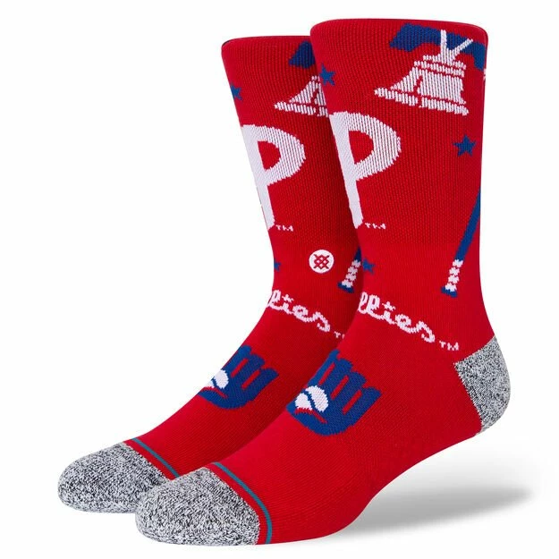 Stance – PHILADELPHIA PHILLIES LANDMARK CREW SOCKS 3 Stance – PHILADELPHIA PHILLIES LANDMARK CREW SOCKS
