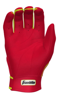 Franklin – Red/Optic Custom CFX Pro Batting Gloves 7 Franklin – Red/Optic Custom CFX Pro Batting Gloves -Baseball Uniforms Sales Store Red Optic Yellow 2