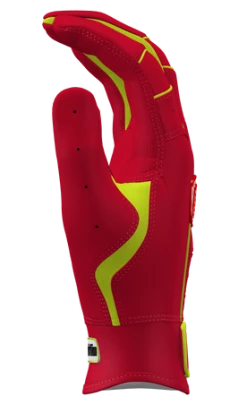 Franklin – Red/Optic Custom CFX Pro Batting Gloves 8 Franklin – Red/Optic Custom CFX Pro Batting Gloves -Baseball Uniforms Sales Store Red Optic Yellow 3