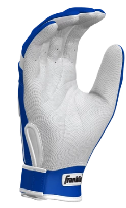 Franklin Custom CFX Pro Batting Gloves – Adult – Royal/White -Baseball Uniforms Sales Store Royal White 4