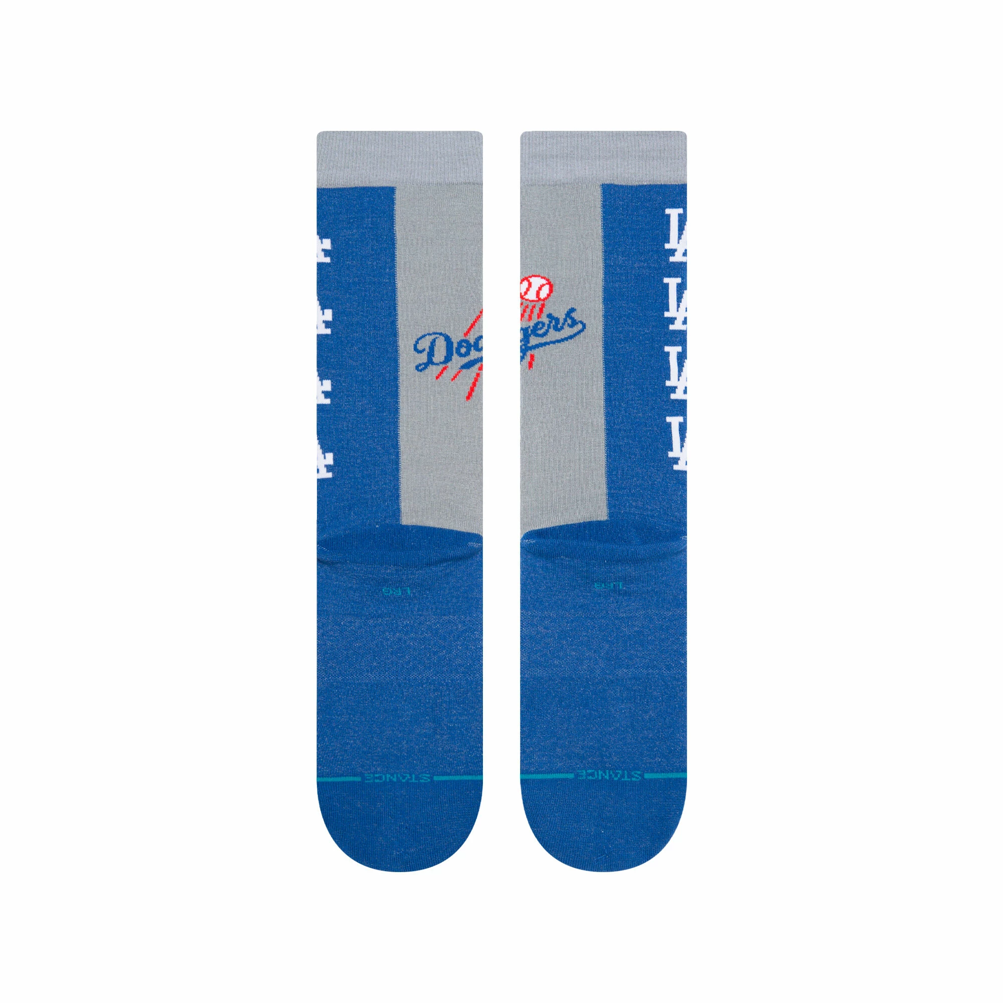 Stance – LOS ANGELES DODGERS SPLIT CREW SOCKS 5 Stance – LOS ANGELES DODGERS SPLIT CREW SOCKS - Image 3