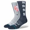 Stance – NEW YORK YANKEES SPLIT CREW SOCKS -Baseball Uniforms Sales Store Split Yankees 1