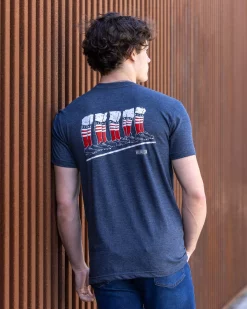 Baseballism Star Spangled Banner Men’s T-Shirt -Baseball Uniforms Sales Store Star Spangled 4