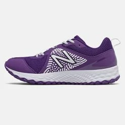 New Balance – Men’s White/Purple 3000v5 Fresh Foam Men’s Turf (T3000WP5) -Baseball Uniforms Sales Store T3000WP5 3