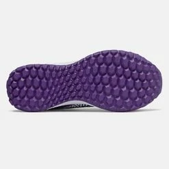 New Balance – Men’s White/Purple 3000v5 Fresh Foam Men’s Turf (T3000WP5) -Baseball Uniforms Sales Store T3000WP5 4