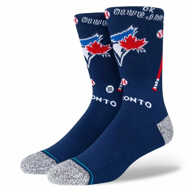 Stance β TORONTO BLUE JAYS LANDMARK CREW SOCKS 3 Stance β TORONTO BLUE JAYS LANDMARK CREW SOCKS