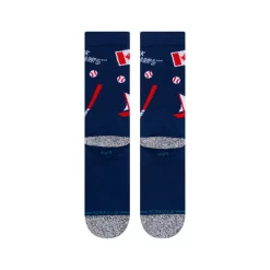 Stance β TORONTO BLUE JAYS LANDMARK CREW SOCKS 7 Stance β TORONTO BLUE JAYS LANDMARK CREW SOCKS -Baseball Uniforms Sales Store Toronto Land 3