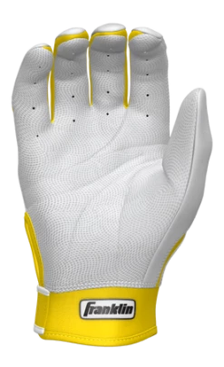 Franklin Custom CFX Pro Batting Gloves – Adult – White/Yellow 8 Franklin Custom CFX Pro Batting Gloves – Adult – White/Yellow -Baseball Uniforms Sales Store Wht Yellow 2