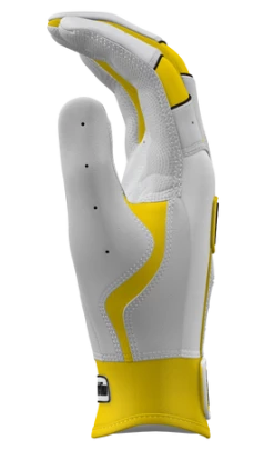 Franklin Custom CFX Pro Batting Gloves – Adult – White/Yellow 9 Franklin Custom CFX Pro Batting Gloves – Adult – White/Yellow -Baseball Uniforms Sales Store Wht Yellow 3