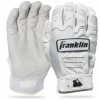 Franklin CFX Pro Chrome Batting Gloves – Adult – White -Baseball Uniforms Sales Store cfx pro White 1