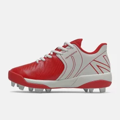 New Balance 4040 V6 Rubber Molded – Red/White (J4040TR6) -Baseball Uniforms Sales Store j4040tr6 3