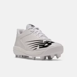 New Balance 4040 V6 Rubber Molded – White/Black (J4040TW6) -Baseball Uniforms Sales Store j4040tw6 2