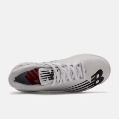 New Balance 4040 V6 Rubber Molded – White/Black (J4040TW6) -Baseball Uniforms Sales Store j4040tw6 4