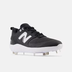 New Balance Black/White L3000v6 Metal Spikes 8 New Balance Black/White L3000v6 Metal Spikes -Baseball Uniforms Sales Store l3000bk6 2