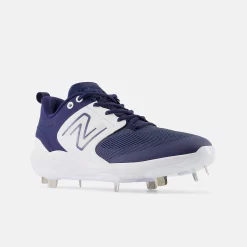 New Balance Navy/White L3000v6 Metal Spikes -Baseball Uniforms Sales Store l3000tn6 2