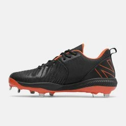 New Balance – Black/Orange FuelCell 4040v6 Metal Spikes -Baseball Uniforms Sales Store l4040bo6 3