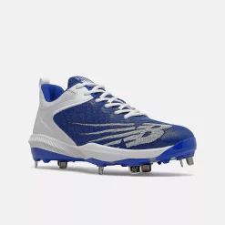 New Balance – Royal/White FuelCell 4040v6 Metal Spikes (L4040TB6) -Baseball Uniforms Sales Store l4040tb6 4